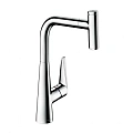 Смеситель для кухни Hansgrohe 300, Eco, с вытяжным изливом, 1jet 72826000, хром Смеситель для кухни Hansgrohe 300, Eco, с вытяжным изливом, 1jet 72826000, хром
