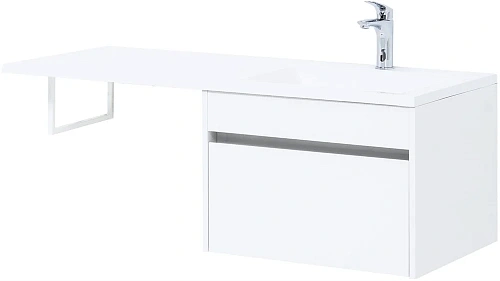 Тумба под раковину Aquanet Токио 58 белый (подвесная, 1 ящик) 00236916 Тумба под раковину Aquanet Токио 58 белый (подвесная, 1 ящик) 00236916