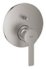 Картинка анонса товара «смеситель для ванны grohe lineare new, круглая розетка, суперсталь (24064dc1)»