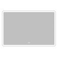 Детальная картинка товара «зеркало belbagno spc-mar-1100-800-led-tch-warm 12w 220-240v 1100x30x800 с подсветкой сенсорным выключателем и подогревом»