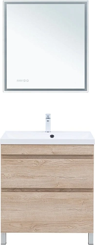 Тумба под раковину Aquanet Нота New 75 00344143 дуб светлый Тумба под раковину Aquanet Нота New 75 00344143 дуб светлый