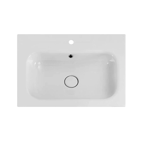 Раковина CEZARES CZR-NAT-60-LVB белый 600x460 керамика Раковина CEZARES CZR-NAT-60-LVB белый 600x460 керамика