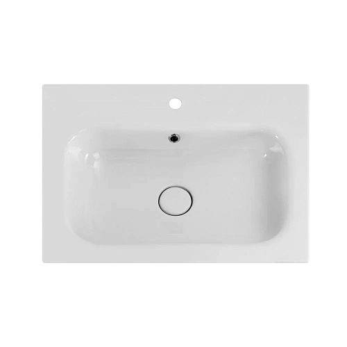 Раковина CEZARES CZR-NAT-60-LVB белый 600x460 керамика Раковина CEZARES CZR-NAT-60-LVB белый 600x460 керамика