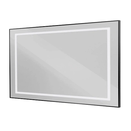 Зеркало BelBagno SPC-KRAFT-1400-800-SENS-NERO 1400x800x32 мм с подсветкой и сенсорным выключателем Зеркало BelBagno SPC-KRAFT-1400-800-SENS-NERO 1400x800x32 мм с подсветкой и сенсорным выключателем