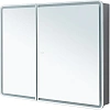 Зеркальный шкаф Aquanet Оптима 100 00341427 с LED подсветкой Зеркальный шкаф Aquanet Оптима 100 00341427 с LED подсветкой