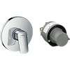 Картинка анонса товара «смеситель для душа hansgrohe logis с внутренней частью 71666000»