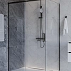 Душевой уголок CEZARES PLANE-AH-1-110/90-C-GM 110x90 см Душевой уголок CEZARES PLANE-AH-1-110/90-C-GM 110x90 см