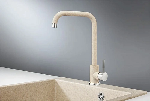 Смеситель для кухни GRANULA (ST-4033, БЕЖЕВЫЙ) Смеситель для кухни GRANULA (ST-4033, БЕЖЕВЫЙ)