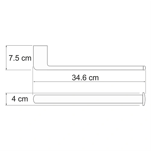 Полотенцедержатель WasserKRAFT Berkel K-6851 хром Полотенцедержатель WasserKRAFT Berkel K-6851 хром
