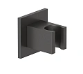 Держатель ручного душа Kludi A QA 6555939-00 черный матовый Держатель ручного душа Kludi A QA 6555939-00 черный матовый