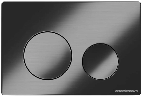 Клавиша смыва Ceramica Nova Balance Circle CN12-001GG вороненая сталь Клавиша смыва Ceramica Nova Balance Circle CN12-001GG вороненая сталь