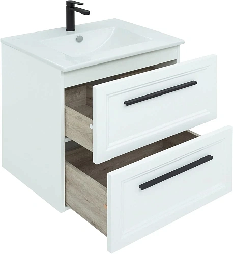 Тумба с раковиной STWORKI Эстерсунд 60 белая матовая 440924 Тумба с раковиной STWORKI Эстерсунд 60 белая матовая 440924