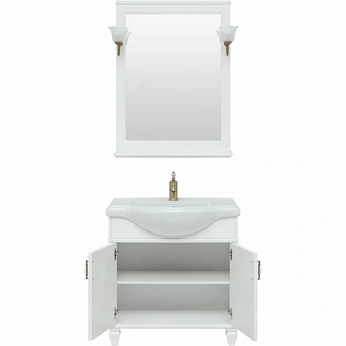 Комплект мебели Aquanet Валенса New (Классик) 80 белый 00273554 Комплект мебели Aquanet Валенса New (Классик) 80 белый 00273554