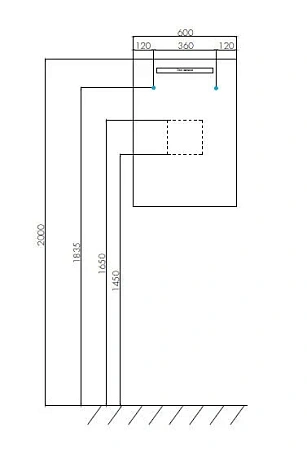 Зеркало Aquaton Йорк 60 со светильником 1A173702YO010 Зеркало Aquaton Йорк 60 со светильником 1A173702YO010