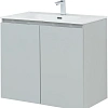 Тумба под раковину Aquanet Алвита New 80 2 дверцы, серый 00277528 Тумба под раковину Aquanet Алвита New 80 2 дверцы, серый 00277528