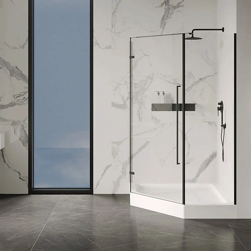 Душевой поддон ABBER AD3B090 90х90 трапеция, акриловый, белый Душевой поддон ABBER AD3B090 90х90 трапеция, акриловый, белый