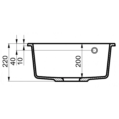 Кухонная мойка Milacio Murcia 51 Cuarzo (MC.77023), серый металлик Кухонная мойка Milacio Murcia 51 Cuarzo (MC.77023), серый металлик
