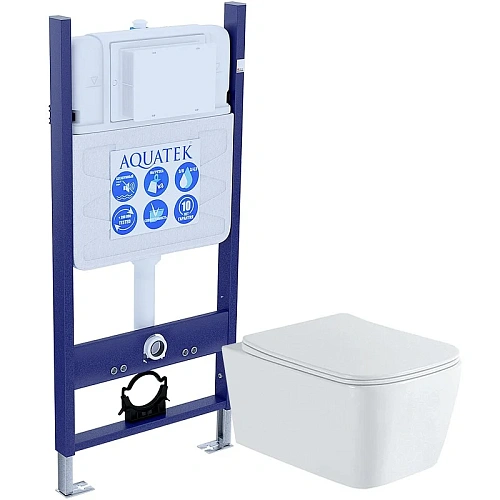 Комплект унитаза Aquatek Либра New AQ1148N-00 с инсталляцией INS-0000014 без клавиши и крепежа с тон SET AQUATEK ЛИБРА N-14 cm Комплект унитаза Aquatek Либра New AQ1148N-00 с инсталляцией INS-0000014 без клавиши и крепежа с тон SET AQUATEK ЛИБРА N-14 cm
