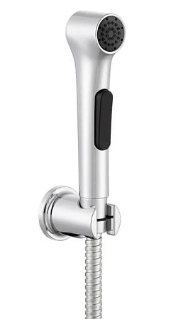 Гигиеническая лейка Jacob Delafon Elate шланг, держатель E97258-CP Гигиеническая лейка Jacob Delafon Elate шланг, держатель E97258-CP