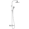 Картинка анонса товара «душевая система hansgrohe showerpipe 200 1jet с термостатом vernis blend 26276000, хром»