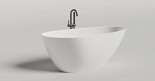 Ванна отдельностоящая Salini PAOLA 172x83 1015204M из искусственого камня S-Stone Ванна отдельностоящая Salini PAOLA 172x83 1015204M из искусственого камня S-Stone