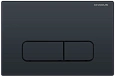 Клавиша смыва CHARUS ELEGIA FP.320.DW.01 черный матовый Клавиша смыва CHARUS ELEGIA FP.320.DW.01 черный матовый
