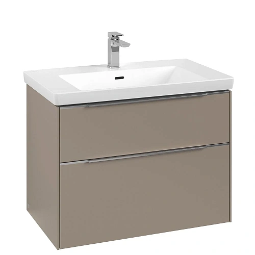 Тумба под раковину Villeroy & Boch Subway 3.0 с подсветкой Taupe / Taupe C574L0VM Тумба под раковину Villeroy & Boch Subway 3.0 с подсветкой Taupe / Taupe C574L0VM