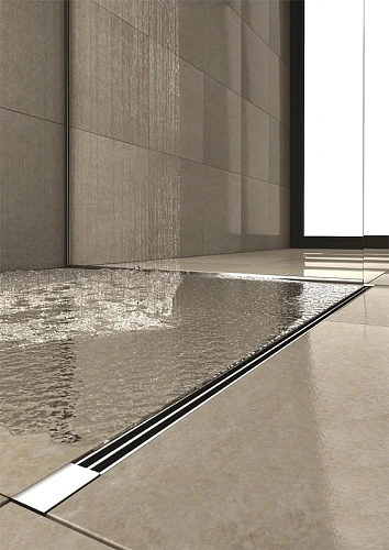 Душевой лоток BERGES SUPER Slim 1200, хром глянец, S-сифон D50/105 H50 вертикальный 090084 Душевой лоток BERGES SUPER Slim 1200, хром глянец, S-сифон D50/105 H50 вертикальный 090084