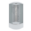 Картинка анонса товара «душевая кабина niagara classic ng-2307-14 (800х800х2150) высокий поддон (40см) стекло матовое тонированное 23071424»