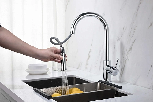 Смеситель для кухни Aquatek ЕВРОПА AQ1384CR Хром Смеситель для кухни Aquatek ЕВРОПА AQ1384CR Хром