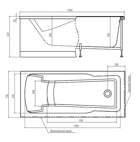 Акриловая ванна Timo HELLA HELLA1575-KT15-SPV1505-T-CM-T-BM-T-CT 150x75 гидромассажная 6 джет, гидромассаж спины 3 джет, хромотерапия Акриловая ванна Timo HELLA HELLA1575-KT15-SPV1505-T-CM-T-BM-T-CT 150x75 гидромассажная 6 джет, гидромассаж спины 3 джет, хромотерапия