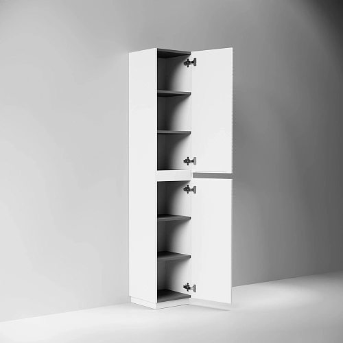 Шкаф-пенал SANCOS Folk Floor PFL35FW 350х350х1880 мм Bianco, напольный Шкаф-пенал SANCOS Folk Floor PFL35FW 350х350х1880 мм Bianco, напольный