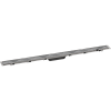 Решетка для водоотводящего желоба Hansgrohe RainDrain Rock, 100 см, укорачиваемая, для облицовки плитку 56033000.