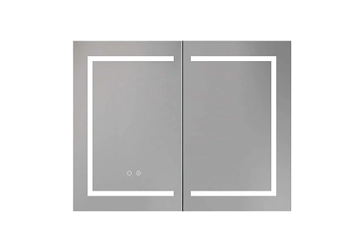 Зеркальный шкаф Aquatek AQ7904-MLC с подсветкой, сенсорное, 900x700x133 Зеркальный шкаф Aquatek AQ7904-MLC с подсветкой, сенсорное, 900x700x133