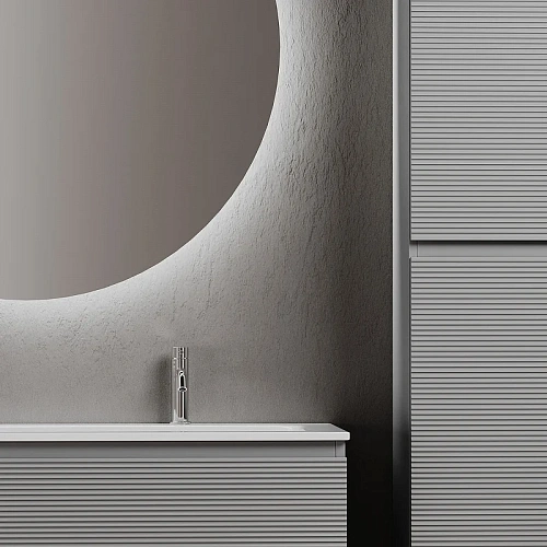 Тумба под раковину Sancos Folk FL120ES 1195х445х500 Ergraut soft, подвесная Тумба под раковину Sancos Folk FL120ES 1195х445х500 Ergraut soft, подвесная