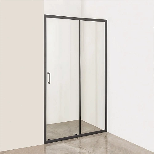 Душевой уголок DIWO Смоленск 120х90 см, профиль черный 555733 Душевой уголок DIWO Смоленск 120х90 см, профиль черный 555733