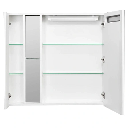 Зеркальный шкаф Aquaton Марко 80 белый 1A181102MO010 Зеркальный шкаф Aquaton Марко 80 белый 1A181102MO010