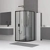 Душевой уголок RGW CL-54B 1000x1000 мм 32095400-14 черный Easy Clean