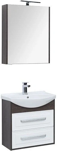 Комплект мебели Aquanet Остин 65 дуб кантербери/белый 00252215 Комплект мебели Aquanet Остин 65 дуб кантербери/белый 00252215