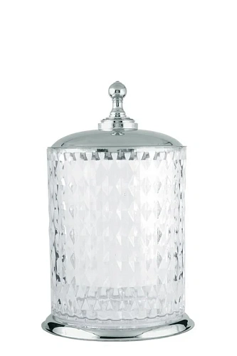 Корзина для мусора Boheme BRILLANTE хрусталь (кракелюр) 10451 Корзина для мусора Boheme BRILLANTE хрусталь (кракелюр) 10451