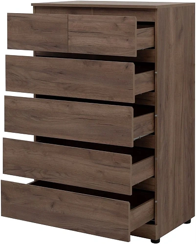 Комод Aquanet Сканди 800x480 Дуб крафт (6 ящиков) 00302546 Комод Aquanet Сканди 800x480 Дуб крафт (6 ящиков) 00302546