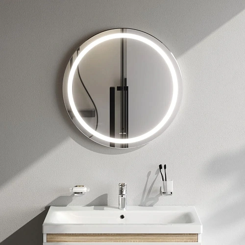 Зеркало AM.PM X-Joy M85AMOX0651WG с LED-подсветкой, сенсором, 65 см Зеркало AM.PM X-Joy M85AMOX0651WG с LED-подсветкой, сенсором, 65 см