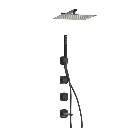 Душевая система WasserKRAFT A9151.265.315.219.162.327.242.217 встраиваемая черный Душевая система WasserKRAFT A9151.265.315.219.162.327.242.217 встраиваемая черный