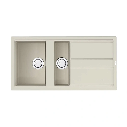 Кухонная мойка Omoikiri Kitagawa 100-2-WH Artceramic/белый 4993803 Кухонная мойка Omoikiri Kitagawa 100-2-WH Artceramic/белый 4993803