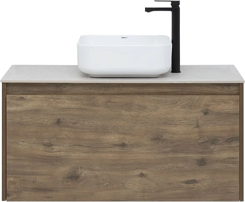 Тумба под раковину Aquanet Nova Lite 100 дуб рустикальный (1 ящик) 00249520 Тумба под раковину Aquanet Nova Lite 100 дуб рустикальный (1 ящик) 00249520