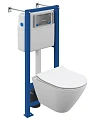 Комплект унитаза Cersanit CITY SMART (A64917) инсталляции VECTOR LP 64917 Комплект унитаза Cersanit CITY SMART (A64917) инсталляции VECTOR LP 64917