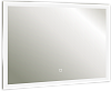 Картинка анонса товара «зеркало silver mirrors 800x600 открытая подсветка, сенсорный выключатель norma-lite (led-00002595)»