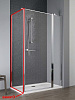 Картинка анонса товара «боковая стенка radaway eos ii s2 3799432-01l 100 см прозрачное стекло l»