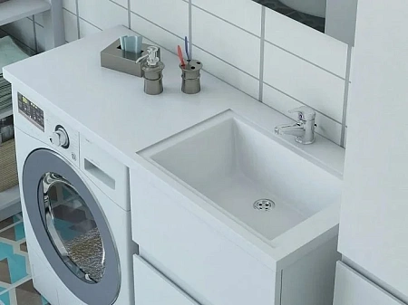 Раковина Эстет Даллас ФР-00001668 правая 1100х480 накладная Раковина Эстет Даллас ФР-00001668 правая 1100х480 накладная