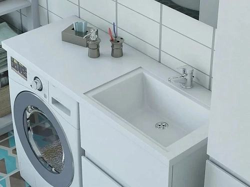 Раковина Эстет Даллас ФР-00001668 правая 1100х480 накладная Раковина Эстет Даллас ФР-00001668 правая 1100х480 накладная